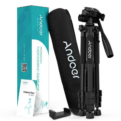Andoer TTT 663N 575inch Travel Lightweight Camera Tripod for Photography Video Shooting Support DSLR SLR Camcorder with Carry Bag
Andoer TTT 663N 575inch Travel Lightweight Camera Tripod for Photography Video Shooting Support DSLR SLR Camcorder with Carry Bag