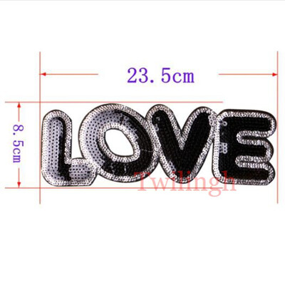 1Pc Big Wing Patches Sew On Sequined Patch Flower Letter Love Star Applique DIY Sewing Fabric Repair Clothes Patches Stickers
1Pc Big Wing Patches Sew On Sequined Patch Flower Letter Love Star Applique DIY Sewing Fabric Repair Clothes Patches Stickers