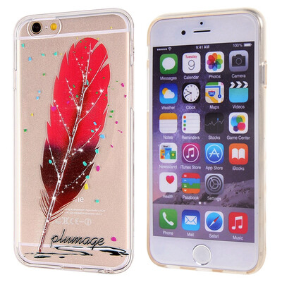 MOOCASE Multicolored Shining Plumage Pattern Premium Transparent TPU Case Cover For iPhone 6 4.7''/iPhone 6 Plus 5.5
MOOCASE Multicolored Shining Plumage Pattern Premium Transparent TPU Case Cover For iPhone 6 4.7''/iPhone 6 Plus 5.5