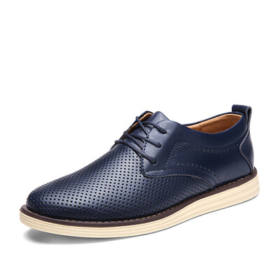 New 2018 Men Casual Shoes Leather Summer Breathable Holes Luxury Brand Flat Shoes for Men Drop Shipping
New 2018 Men Casual Shoes Leather Summer Breathable Holes Luxury Brand Flat Shoes for Men Drop Shipping