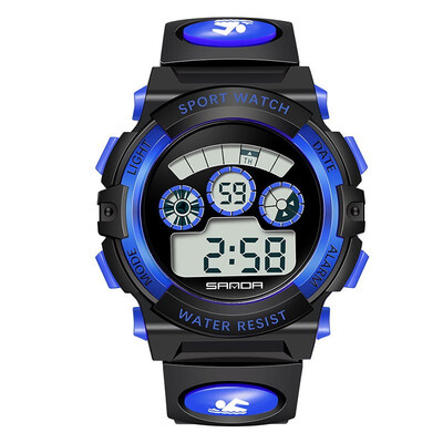SANDA 357 Sport Children Watches Waterproof Running Led Electronic Digital Student Kids Wristwatch
SANDA 357 Sport Children Watches Waterproof Running Led Electronic Digital Student Kids Wristwatch