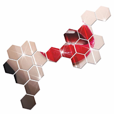 12Pcs Hot Sale Modern Design Adhesive Hexagonal 3D DIY Acrylic Wall Mirror Stickers For Room Bedroom Kitchen Bathroom Stick Decal
12Pcs Hot Sale Modern Design Adhesive Hexagonal 3D DIY Acrylic Wall Mirror Stickers For Room Bedroom Kitchen Bathroom Stick Decal