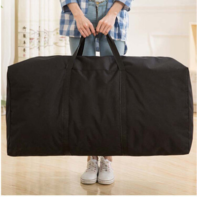Shouyou large moving bag waterproof Oxford cloth bag packing bag thick luggage bag storage bag JD-SN-21 black 100L
Shouyou large moving bag waterproof Oxford cloth bag packing bag thick luggage bag storage bag JD-SN-21 black 100L