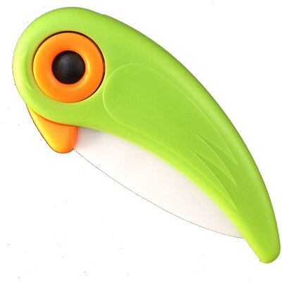 Bing Feng IC-33G Ceramic Folding Knife Fruit Knife with Colorful Scabbard Green Orange&Yellow Random Color
Bing Feng IC-33G Ceramic Folding Knife Fruit Knife with Colorful Scabbard Green Orange&Yellow Random Color