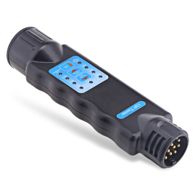 T23331 13 Pin Trailer Plug Socket Connection Tester Vehicle Diagnostic Tool Indicate problems of car wires quickly
T23331 13 Pin Trailer Plug Socket Connection Tester Vehicle Diagnostic Tool Indicate problems of car wires quickly
