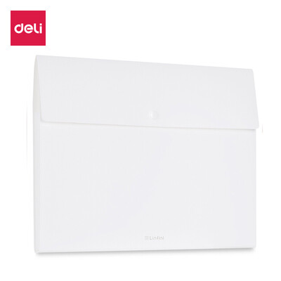 Deli deli music series 5 grid A4 snap-on document bag information bag student organ envelope cloud white 72455
Deli deli music series 5 grid A4 snap-on document bag information bag student organ envelope cloud white 72455