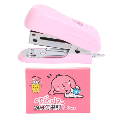 Morning light & G ABS91649 student cartoon 12 stapler stapler staples combination suit pink
Morning light & G ABS91649 student cartoon 12 stapler stapler staples combination suit pink