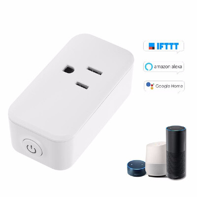 Mini WIFI Smart Socket Compact Size Rectangle Style with Bulgy OnOff Button Smart alex-a Outlet Support APP Remote Control Timing
Mini WIFI Smart Socket Compact Size Rectangle Style with Bulgy OnOff Button Smart alex-a Outlet Support APP Remote Control Timing