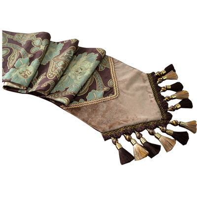 Retro Orchid European Luxury Table cloth Brocade Fashion Wedding Table Runner Traditional Embroidery Home Hotel Villa Decoration
Retro Orchid European Luxury Table cloth Brocade Fashion Wedding Table Runner Traditional Embroidery Home Hotel Villa Decoration
