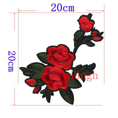1 Pcs Top New Brand Patches Bird Red Rose Flower Embroidered Patch DIY Iron On Sew On Fabric Repair Clothing For Wedding Patches
1 Pcs Top New Brand Patches Bird Red Rose Flower Embroidered Patch DIY Iron On Sew On Fabric Repair Clothing For Wedding Patches