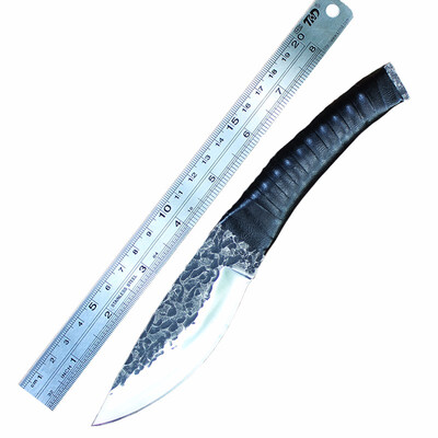 5 Chromium Forged Steel High Hardness Straight Knife Portable Outdoor Camping Hunting Knives with Leather Sheath Survival Tools
5 Chromium Forged Steel High Hardness Straight Knife Portable Outdoor Camping Hunting Knives with Leather Sheath Survival Tools