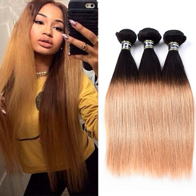 Amazing Star Malaysian Virgin Hair Ombre Straight Hair 3 Bundles Ombre Straight Human Hair Extensions Tow Tone Color T1B27
Amazing Star Malaysian Virgin Hair Ombre Straight Hair 3 Bundles Ombre Straight Human Hair Extensions Tow Tone Color T1B27