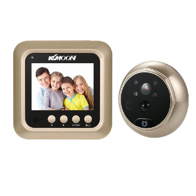 KKmoon 24" LCD Digital Peephole Viewer 160° PIR Door Eye Doorbell HD IR Camera Night Vision Photo TakingVideo Recording Motion D
KKmoon 24" LCD Digital Peephole Viewer 160° PIR Door Eye Doorbell HD IR Camera Night Vision Photo TakingVideo Recording Motion D