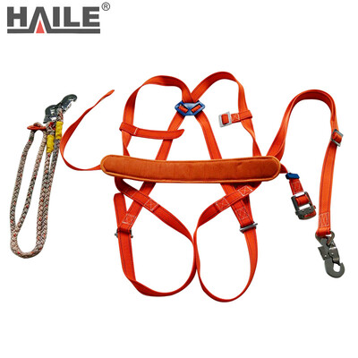 Haile Seat belts Spider-man fall protection belts double back site safety belts poles buckles AQ-01
Haile Seat belts Spider-man fall protection belts double back site safety belts poles buckles AQ-01