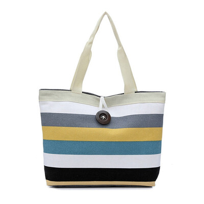 SMOOZA 2018 new Handbags Stripe Canvas Women Large Capacity Female Shopping Zipper Bag Canvas Designer Handbags High Quality bag
SMOOZA 2018 new Handbags Stripe Canvas Women Large Capacity Female Shopping Zipper Bag Canvas Designer Handbags High Quality bag