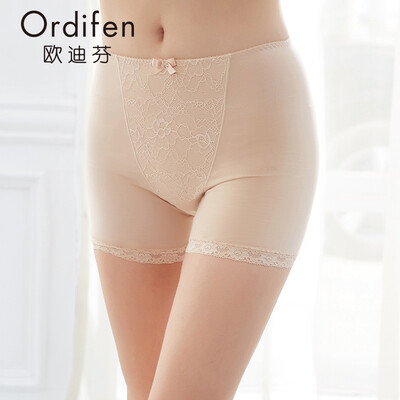 Ou Difen ladies underwear 2018 spring&summer new belly abdomen waist pants lace leggings XL8101 black
Ou Difen ladies underwear 2018 spring&summer new belly abdomen waist pants lace leggings XL8101 black