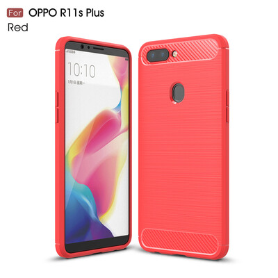 Goowiiz Phone Case For Oppo R11sR11s Plus Fashion Slim Carbon Fiber TPU Soft Silicone Prevent falling
Goowiiz Phone Case For Oppo R11sR11s Plus Fashion Slim Carbon Fiber TPU Soft Silicone Prevent falling