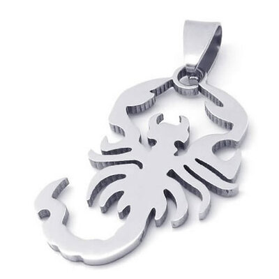 Hpolw Mens Fashion Stainless Steel Casting 925 Sterling Silver Polished Scorpion Pendant Jewlery Bijoux Gift Necklace18-26 inch
Hpolw Mens Fashion Stainless Steel Casting 925 Sterling Silver Polished Scorpion Pendant Jewlery Bijoux Gift Necklace18-26 inch