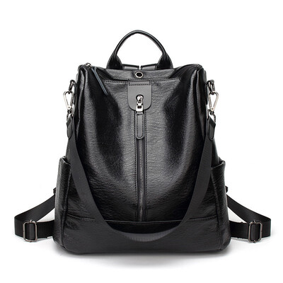 Fashion New Soft Leather Women s Bag for Teenage Shoulders Bag Travel Large Backpack
Fashion New Soft Leather Women s Bag for Teenage Shoulders Bag Travel Large Backpack