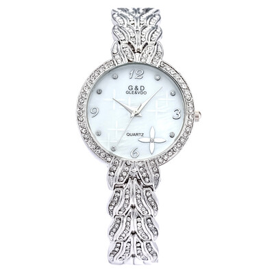 New Fashion Women Watch High-grade Stainless Steel Jewelry Elegant Women Casual Wristwatch Stones Quartz Watches GD201502
New Fashion Women Watch High-grade Stainless Steel Jewelry Elegant Women Casual Wristwatch Stones Quartz Watches GD201502
