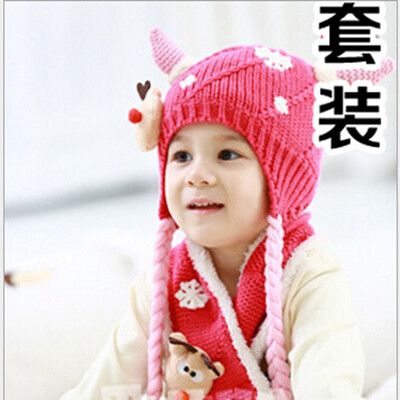 Buebos Ninos Winter New Children Hat Christmas Deer Cashmere Earmuffs 2 Pcs Set (Hat + Scarf) Baby kids Boys & Girls Christmas Gift
Buebos Ninos Winter New Children Hat Christmas Deer Cashmere Earmuffs 2 Pcs Set (Hat + Scarf) Baby kids Boys & Girls Christmas Gift