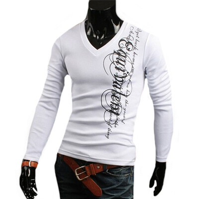CT&HF Men Fashion Leisure T-Shirt Printed Cotton V-Neck Tops Hot Selling Creative Design Tops Temperament T-Shirt For Men
CT&HF Men Fashion Leisure T-Shirt Printed Cotton V-Neck Tops Hot Selling Creative Design Tops Temperament T-Shirt For Men