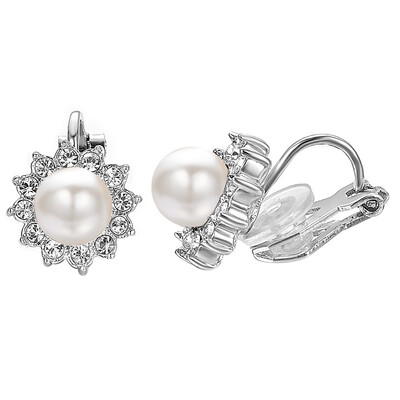 Yoursfs Pearl Earrings Flower Cocktail Wedding Clip On Earrings Women 18k White GP Fashion Jewelry CZ Dainty Earrings Gift
Yoursfs Pearl Earrings Flower Cocktail Wedding Clip On Earrings Women 18k White GP Fashion Jewelry CZ Dainty Earrings Gift