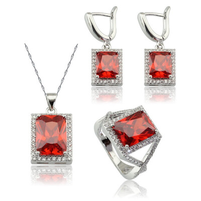 EIOLZJ Pink Cubic Zirconia Silver Plated Jewelry Sets for Women Six Colors Available Free Jewelry Box
EIOLZJ Pink Cubic Zirconia Silver Plated Jewelry Sets for Women Six Colors Available Free Jewelry Box