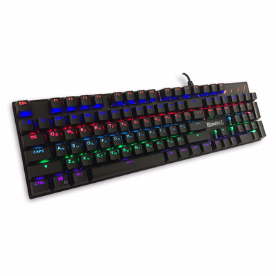 Russian English Version Gaming Mechanical Keyboard for PC Laptop Anti-Ghosting Led Backlight Russian Keycaps 104 Keys Blue Switch
Russian English Version Gaming Mechanical Keyboard for PC Laptop Anti-Ghosting Led Backlight Russian Keycaps 104 Keys Blue Switch