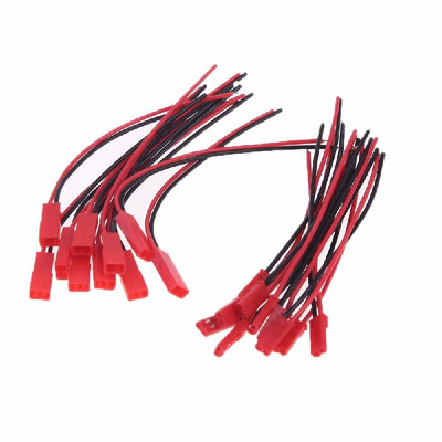 RC Accessories 10 Pairs 100mm JST Connector Plug for RC Lipo Battery Part JST connector plug
RC Accessories 10 Pairs 100mm JST Connector Plug for RC Lipo Battery Part JST connector plug
