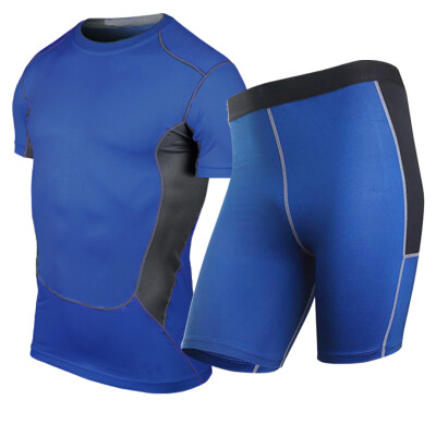 Running Quick Dry Gym Sportswear T-Shirt Shorts Tracksuit Sets Men Sports Suit
Running Quick Dry Gym Sportswear T-Shirt Shorts Tracksuit Sets Men Sports Suit