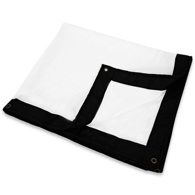 60 inch Portable Tabletop Projector Screen 169 Black&white screen material eliminates light penetration
60 inch Portable Tabletop Projector Screen 169 Black&white screen material eliminates light penetration