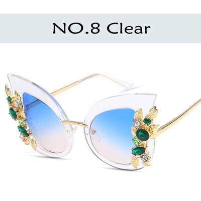 FEIZATMTA Новые летние женщины Большие рамки Солнцезащитные очки Cat Eye Мода Очки Diamond Солнцезащитные очки Женское металлическое стекло Стильные окули
FEIZATMTA Новые летние женщины Большие рамки Солнцезащитные очки Cat Eye Мода Очки Diamond Солнцезащитные очки Женское металлическое стекло Стильные окули