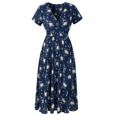 Try Everything For Women Chiffon Dress Summer Black Short Sleeve Casual Dress 2018 Floral Print V Neck Draped Midi Womens Dress
Try Everything For Women Chiffon Dress Summer Black Short Sleeve Casual Dress 2018 Floral Print V Neck Draped Midi Womens Dress