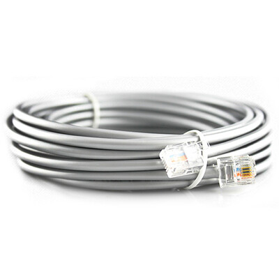 Haile HT-110-15M four core 4 core phone jumper 6P4C pure copper telephone line 15 meters
Haile HT-110-15M four core 4 core phone jumper 6P4C pure copper telephone line 15 meters
