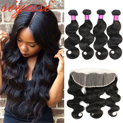 Brazilian Virgin Hair Bundles With Closure 3 Bundles Body Wave With Closure Lace Frontal 13x4 Brazilian Human Hair Lace Front
Brazilian Virgin Hair Bundles With Closure 3 Bundles Body Wave With Closure Lace Frontal 13x4 Brazilian Human Hair Lace Front