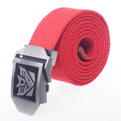 Shang Long Transformers Canvas Canvas Belt Metal Buckle Genuine Leather Jacket 120cm Encrypted Ribbon Military Tactical Belt Military Couple Outdoor Leisure Red AR54
Shang Long Transformers Canvas Canvas Belt Metal Buckle Genuine Leather Jacket 120cm Encrypted Ribbon Military Tactical Belt Military Couple Outdoor Leisure Red AR54
