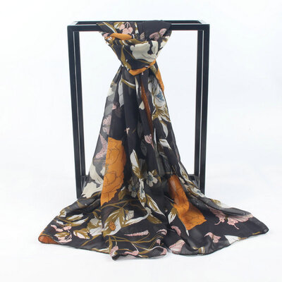 Guttavalli Fashion Chiffon Flowers Print Soft Long Scarf Women Summer Floral Shawl Skinny Sunscreen Nice Wraps
Guttavalli Fashion Chiffon Flowers Print Soft Long Scarf Women Summer Floral Shawl Skinny Sunscreen Nice Wraps