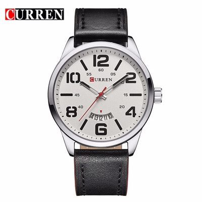Curren Watches Men Top Brand Luxury Cow Quartz-Watches Sport Mens Watches Waterproof Relogio Heren Hodinky 8236
Curren Watches Men Top Brand Luxury Cow Quartz-Watches Sport Mens Watches Waterproof Relogio Heren Hodinky 8236