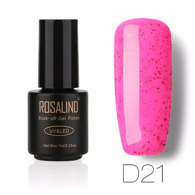 ROSALIND Gel 1S Black Bottle 7ML Candy Bling D01-24 Gel Nail Polish Semi Permanent Nail Art UV LED Soak-Off Gel Varnish Manicure
ROSALIND Gel 1S Black Bottle 7ML Candy Bling D01-24 Gel Nail Polish Semi Permanent Nail Art UV LED Soak-Off Gel Varnish Manicure