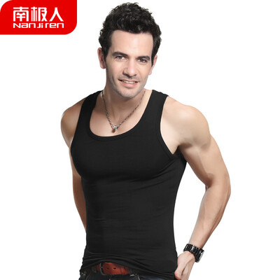 Antarctic vest mens combed cotton stretch tight-fitting sports bottoming shirt NSJA0660 black 1
Antarctic vest mens combed cotton stretch tight-fitting sports bottoming shirt NSJA0660 black 1