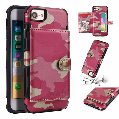 SHS Phone Case For Iphone 66s78X Fashion Card slot Camouflage Multifunction Purse Protection
SHS Phone Case For Iphone 66s78X Fashion Card slot Camouflage Multifunction Purse Protection