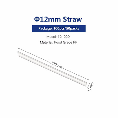 OTOR 100pcs Disposable PP Plastic Straw for Plastic Cup&Paper Cup Hot Cold Coffee Juice Drink Cup
OTOR 100pcs Disposable PP Plastic Straw for Plastic Cup&Paper Cup Hot Cold Coffee Juice Drink Cup