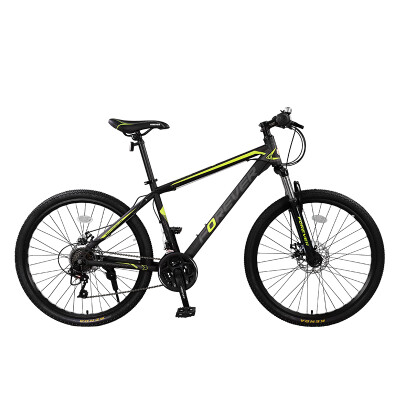 Permanent bicycle 26 inch 24 shifting shock absorber front fork double disc brakes mountain bike male&female students bicycle off-road vehicle T16 black green
Permanent bicycle 26 inch 24 shifting shock absorber front fork double disc brakes mountain bike male&female students bicycle off-road vehicle T16 black green