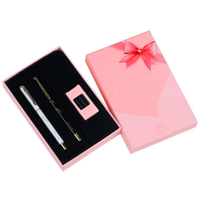 TRUECOLOR pen ink pen F tip dark metal pen gift pen black&white gift box calligraphy calligraphy with 8 ink bags 2 box EFP1291
TRUECOLOR pen ink pen F tip dark metal pen gift pen black&white gift box calligraphy calligraphy with 8 ink bags 2 box EFP1291