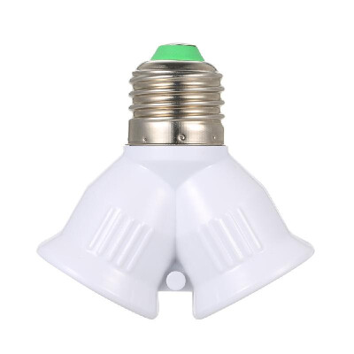 E27 Male To 2 Female Y Shape LED Light Bulb Base Adapter Splitter Lamp Holder Socket
E27 Male To 2 Female Y Shape LED Light Bulb Base Adapter Splitter Lamp Holder Socket