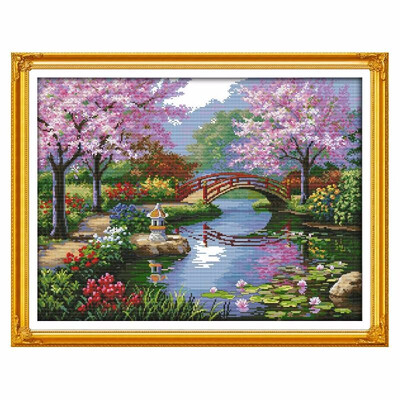 Anself DIY Handmade Needlework Counted Cross Stitch Set Embroidery Kit 14CT Beautiful Scenery of Park Pattern Cross-Stitching 57
Anself DIY Handmade Needlework Counted Cross Stitch Set Embroidery Kit 14CT Beautiful Scenery of Park Pattern Cross-Stitching 57