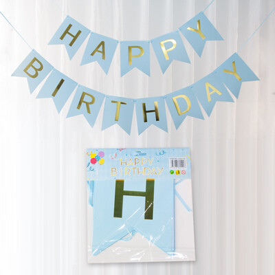 Fanlus Happy Birthday Banner Party Decorations Versatile Beautiful Swallowtail Bunting Flag Garland Chic White&Gold
Fanlus Happy Birthday Banner Party Decorations Versatile Beautiful Swallowtail Bunting Flag Garland Chic White&Gold