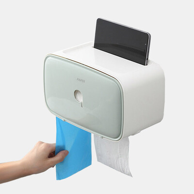 Rich home free punch waterproof toilet paper tray bathroom shelf tissue box storage box
Rich home free punch waterproof toilet paper tray bathroom shelf tissue box storage box