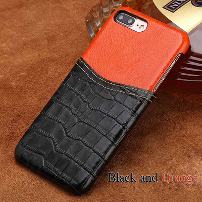 Genuine Leather Phone Case For iPhone 6 6S Plus Case Crocodile Texture&Oil wax leather Back Cover For X 7 8 Plus Case
Genuine Leather Phone Case For iPhone 6 6S Plus Case Crocodile Texture&Oil wax leather Back Cover For X 7 8 Plus Case